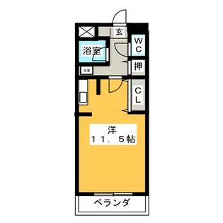 THE ENDLESS【3階】の間取り