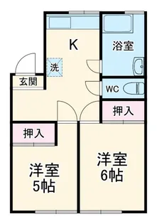水谷ビル【4階】の間取り