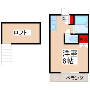 ネイビーハイツ【2階】の間取り
