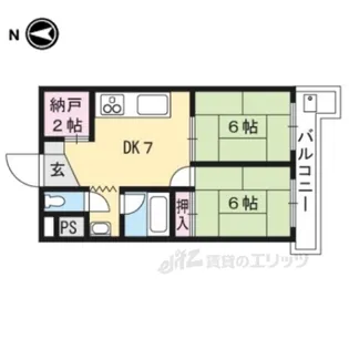 第1くめマンション【3階】の間取り
