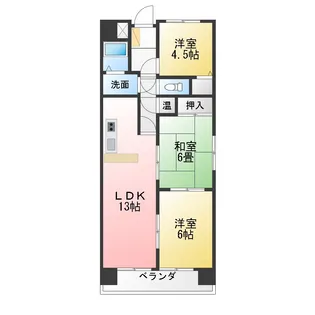 ルネスコザワ【3階】の間取り