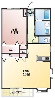 HILL SITE【2階】の間取り