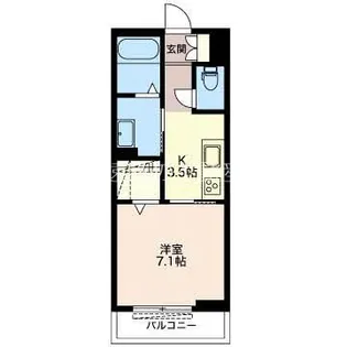 ドルチェ磐田二之宮【1階】の間取り