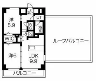 エルフォルテ東日暮里【7階】の間取り