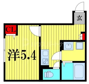 ル・カンフリエ柏中央【2階】の間取り