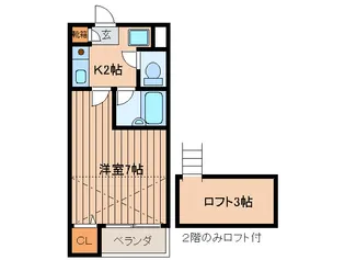 ピュアハイツ【2階】の間取り