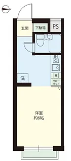 クリエール77【1階】の間取り