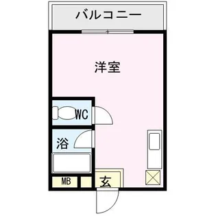 須山ビル【2階】の間取り