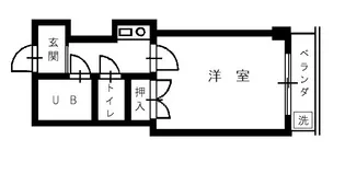ハイツ25【3階】の間取り