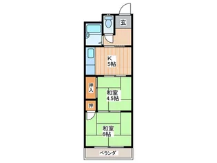 エレガンスシティ-【2階】の間取り