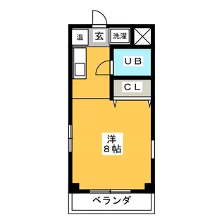 エクセレンス八事【3階】の間取り