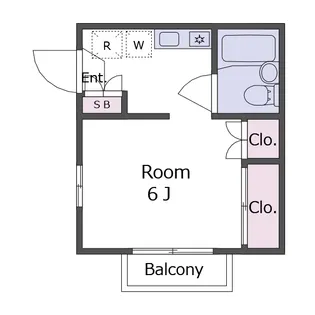 メゾンTM【2階】の間取り