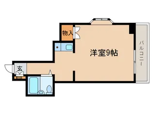 ハイツフクナガ【3階】の間取り