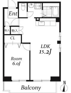 リバーサイドMAKIBA【6階】の間取り