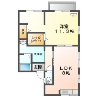 A-Gar den【1階】の間取り