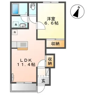 LiLy【1階】の間取り