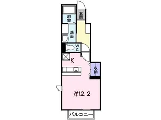 レジデンス細野I【1階】の間取り