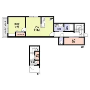 MITSUIKE GARDENの間取り