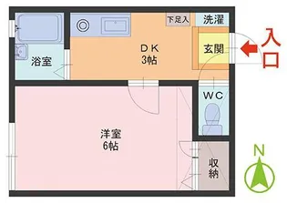 セルーラ松本【2階】の間取り