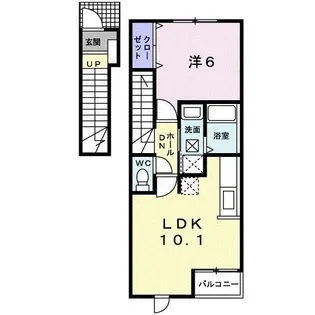 Terrace House【2階】の間取り