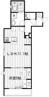 HILLTOP【3階】の間取り