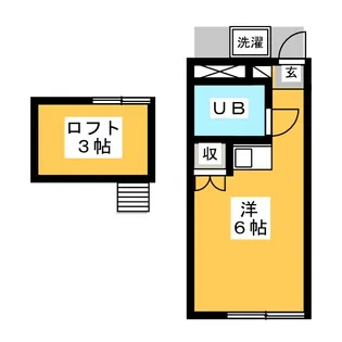 ▲アスパ成城【2階】の間取り
