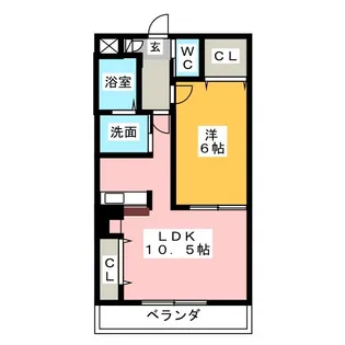 ルミナスT【2階】の間取り