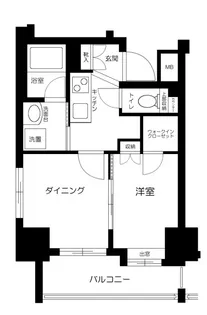 日神デュオステージ中野坂上NEXT【9階】の間取り