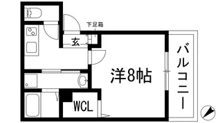 エステイトE池田1【2階】の間取り