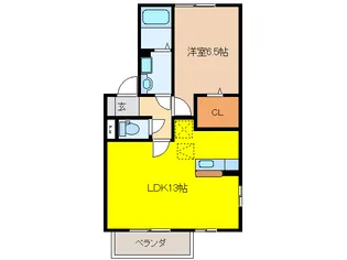 Villa Foresta【1階】の間取り