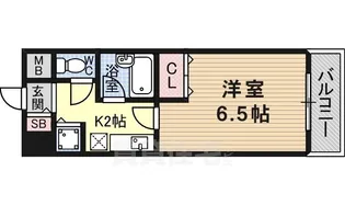 美穂ヶ丘阪田ハイツ【2階】の間取り