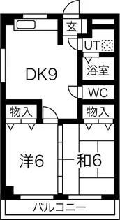 マンションササキ【3階】の間取り