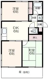 セゾンドミールHG【1階】の間取り