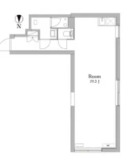 The Room 四谷大京町【2階】の間取り