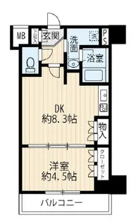 セジョリ大山【5階】の間取り