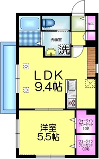 アーク スクウェア【3階】の間取り