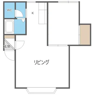 レインボーハイツ【2階】の間取り