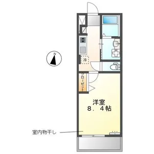 シャノアール【2階】の間取り