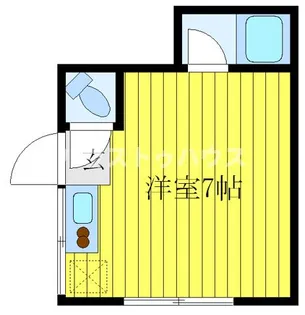 細村アパート【1階】の間取り