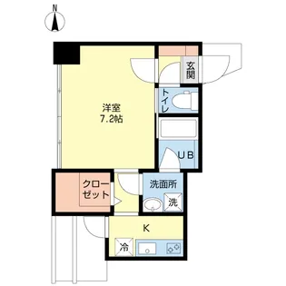 クレアール両国【3階】の間取り