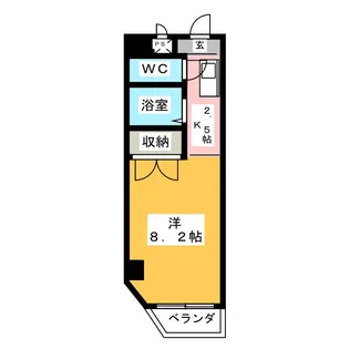 ABCハイツ【1階】の間取り
