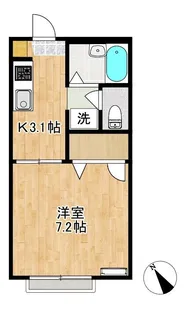 エスペランサ【2階】の間取り