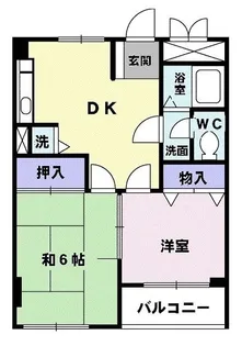 コージェスト上宿【3階】の間取り