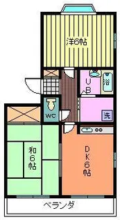 エムハイツ【3階】の間取り