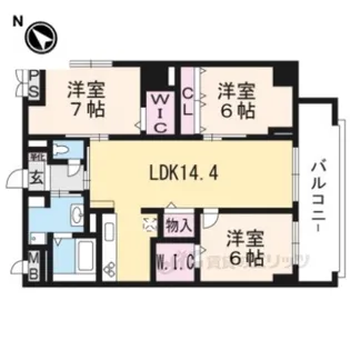 ときわぎ【5階】の間取り