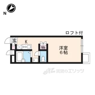 レオパレスTORUMARIN【2階】の間取り