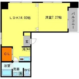 グラン・シーマ【5階】の間取り