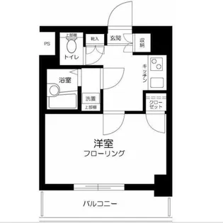 スカイコート神田第3【2階】の間取り