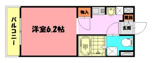 カーサ王塚台【2階】の間取り