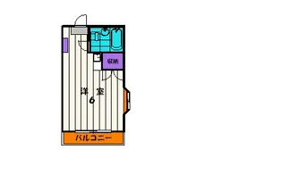 サウスヒルズ岡上B棟【1階】の間取り